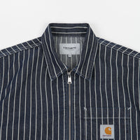 Carhartt Trade Short Sleeve Shirt - Dark Navy / Wax / Rinsed thumbnail