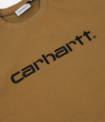 Carhartt Tricol Crewneck Sweatshirt - Hamilton Brown