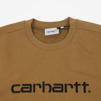 Carhartt Tricol Crewneck Sweatshirt - Hamilton Brown thumbnail