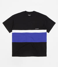 Carhartt Trin T-Shirt - Black / White / Lazurite