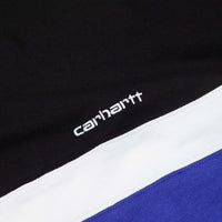 Carhartt Trin T-Shirt - Black / White / Lazurite thumbnail