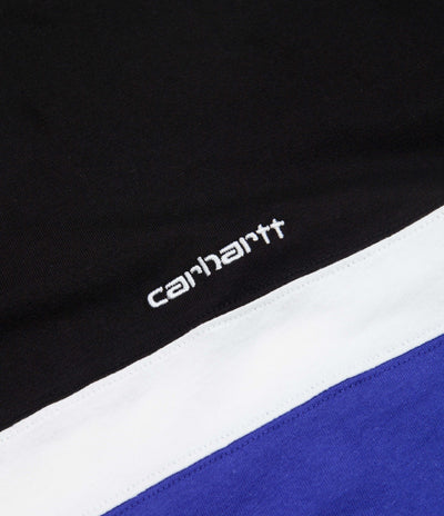 Carhartt Trin T-Shirt - Black / White / Lazurite