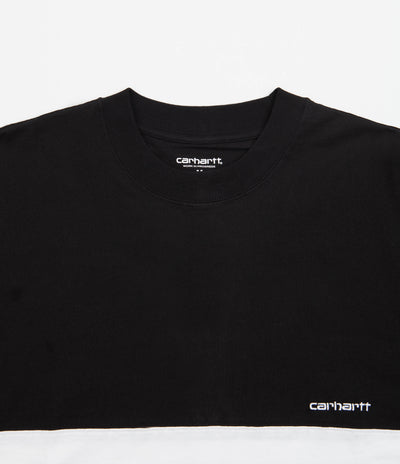 Carhartt Trin T-Shirt - Black / White / Lazurite