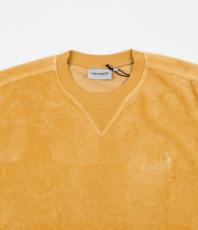 Carhartt United Script Crewneck Sweatshirt - Winter Sun