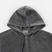 Carhartt United Script Hoodie - Dark Grey Heather thumbnail