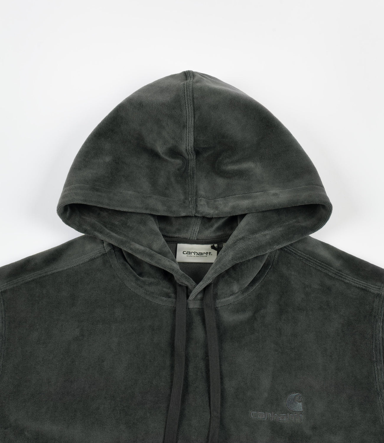 Carhartt United Script Hoodie - Slate | Flatspot