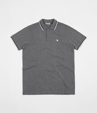 Carhartt Venice Polo Shirt - Dark Grey Heather / Dark Navy