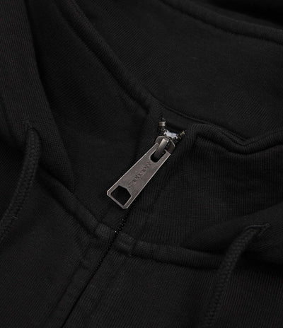 Carhartt Wade Half Zip Hoodie - Black