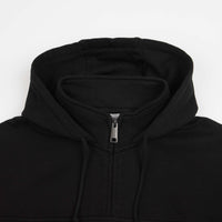 Carhartt Wade Half Zip Hoodie - Black thumbnail