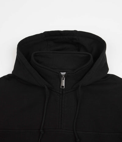 Carhartt Wade Half Zip Hoodie - Black