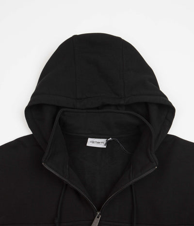 Carhartt Wade Half Zip Hoodie - Black