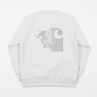 Carhartt Warp Sweatshirt - Ash Heather / Reflective Grey thumbnail