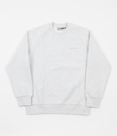 Carhartt Warp Sweatshirt - Ash Heather / Reflective Grey