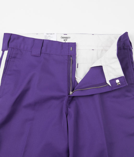 Carhartt x Motown Master Pants - Prism Violet / Off White | Flatspot