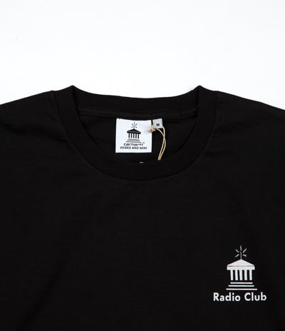 Carhartt x PAM Radio Club Athens Long Sleeve T-Shirt - Black