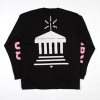 Carhartt x PAM Radio Club Athens Long Sleeve T-Shirt - Black thumbnail