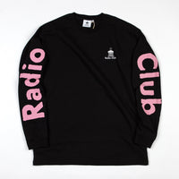 Carhartt x PAM Radio Club Athens Long Sleeve T-Shirt - Black thumbnail