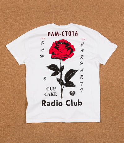 Carhartt x PAM Radio Club L.A. T-Shirt - White