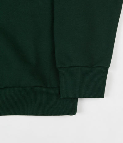 Carhartt x Pass Port Thank You Crewneck Sweatshirt  - Bottle Green