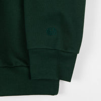 Carhartt x Pass Port Thank You Crewneck Sweatshirt  - Bottle Green thumbnail