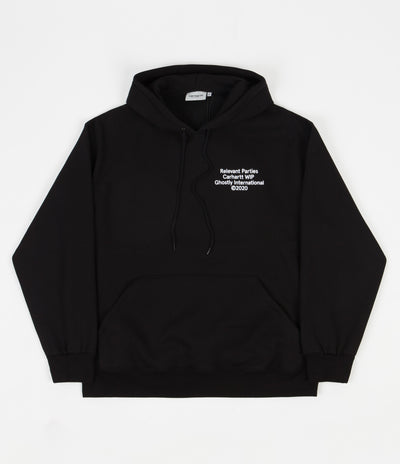 Carhartt x Relevant Parties Ghostly Hoodie - Black