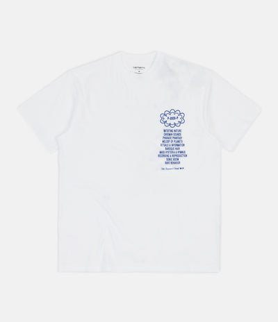 Carhartt x Relevant Parties Public Possession T-Shirt - White / Blue