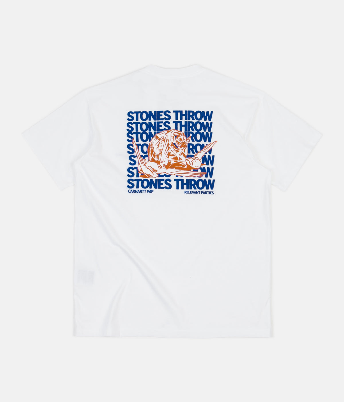 Carhartt WIP X Stones Throw T-shirt (White)