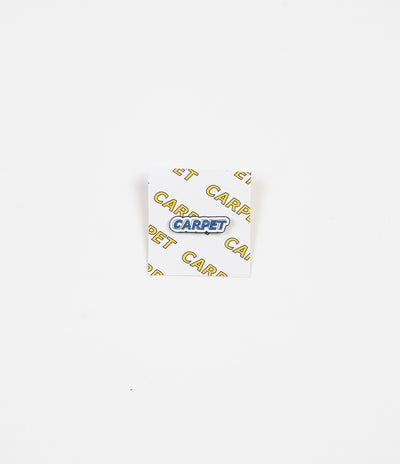 Carpet Co. Lapel Pins - Misprint Blue