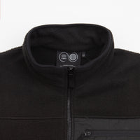 Carrier Goods Borg Zip Through Fleece - Black thumbnail