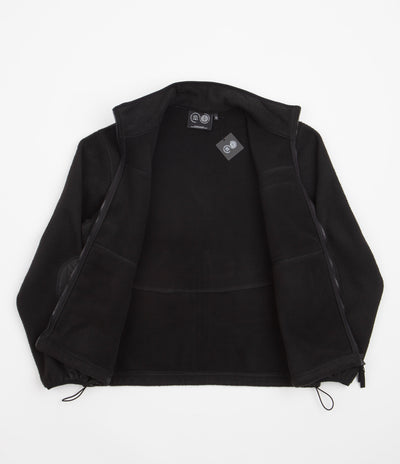 Carrier Goods Borg Zip Through Fleece - Black