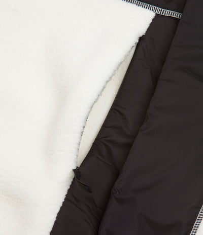 Carrier Goods Borg Zip Through Fleece - Snow