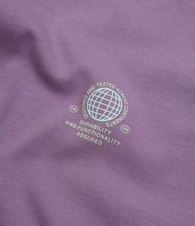 Carrier Goods Globe T-Shirt - Purple Sage