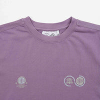 Carrier Goods Globe T-Shirt - Purple Sage thumbnail