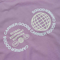 Carrier Goods Globe T-Shirt - Purple Sage thumbnail