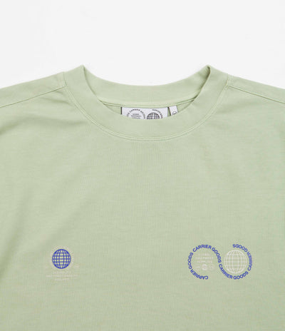 Carrier Goods Globe T-Shirt - Reseda Green