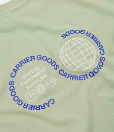 Carrier Goods Globe T-Shirt - Reseda Green