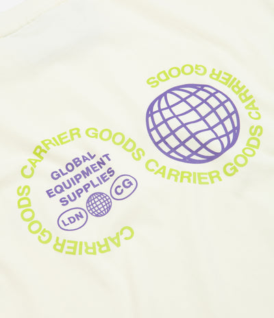 Carrier Goods Globe T-Shirt - Sylvan Green