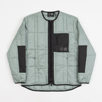 Carrier Goods Quilted Zip Through Jacket - Sage thumbnail