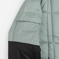 Carrier Goods Quilted Zip Through Jacket - Sage thumbnail