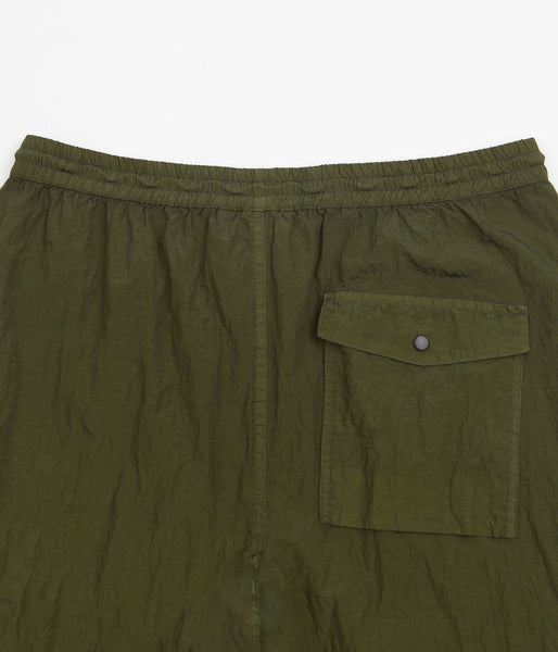 Carrier Goods Tie Dye Walking Trousers - Golden Green | Flatspot