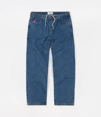 Cash Only Baggy Denim Jeans - Washed Indigo