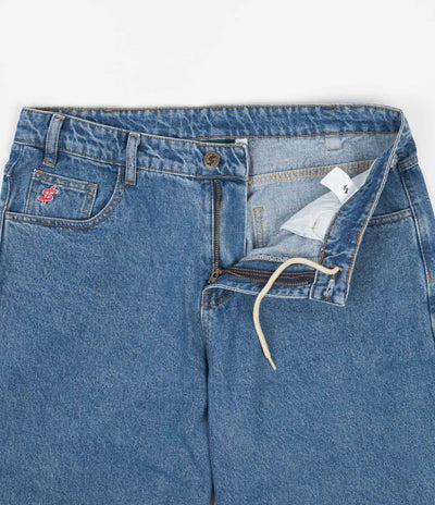 Cash Only Baggy Jeans - Washed Indigo