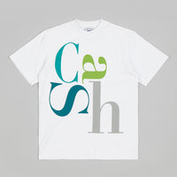 Cash Only Big Letter T-Shirt - White thumbnail