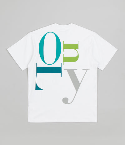 Cash Only Big Letter T-Shirt - White