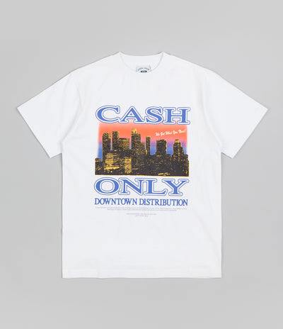 Cash Only City T-Shirt - White