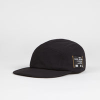 Cash Only Division 5 Panel Cap - Black thumbnail