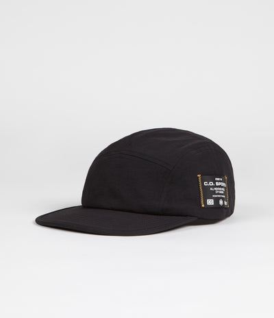 Cash Only Division 5 Panel Cap - Black