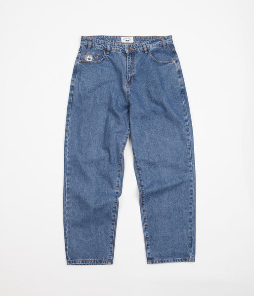 Cash Only Enemy Baggy Jeans - Indigo | Flatspot