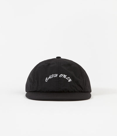 Cash Only Logo Cap - Black / White