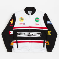 Cash Only Racing Jacket - White / Black thumbnail